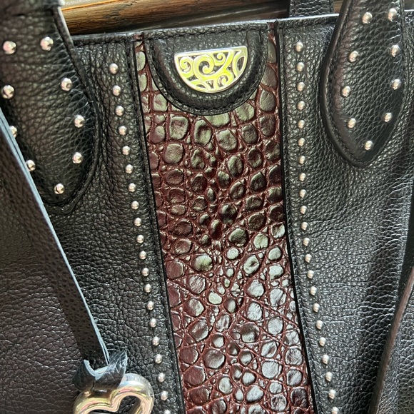 Price Dropped! Brighton Cross Body leather-handbag. - Picture 5 of 8